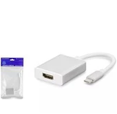 HADRON HDX7760 TYPE-C (M) TO HDMI (F) ADAPTÖR BEYAZ - 2