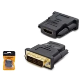 HADRON HDX1260 DVI (M) TO HDMI (F) ADAPTÖR 24+5 SİYAH - 1