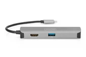 Digitus DA-70891 USB Tip C 5Port (USB-C™ Dock, 5 Port)x USB 3.0 port2 x Kart okuyucu (SD-Mic - 8