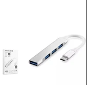 HADRON HDX7032 TYPE-C HUB 4-USB BEYAZ - 1