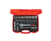 İzeltaş 1/2'' Altıköşe Lokma Anahtar Takımı 24 Parça - 1