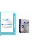 NIVEA Soft Nemlendirici Vücut Kremi 300ml ve Uber Dudak Bakım Kremi E Vitaminli Kirazlı Dudak Nemlendirici - 1