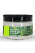 Ostwint Face And Body Yüz ve Vücut İçin Peeling Etkili Scrub Gel Aloe Vera 300ml - 1