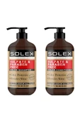 Solex Sülfatsız Parabensiz Boyalı Saçlar için Şampuan + Boyalı Saçlar için Saç Kremi 500 ML+ 500 ML - 1