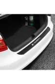 İndispensableyl Fiat Egea İçin özel yeni uyumlu Aksesuar Arka Tampon Koruma Karbon özel yeni sticker 90*8 Cm - 1