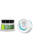 Ostwint Face And Body Yüz ve Vücut İçin Peeling Etkili Scrub Aloe Vera 300ml+100 ML Soft Nemlendirici Krem - 1