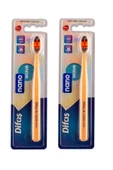 Difaş Nano Wawe Orta Sert (Medium) Diş Fırçası (2 Adet) - 1