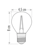 CT-4288 4W 2700K (Günışığı) E27 Duylu LED Ampul ( 3 Adet ) - 2
