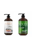 Solex Tuzsuz Professıonal Serıes Mentol Keratin+ Milk Shake (Keçi Sütlü) Şampuan 1.000 ml+1000 ML - 1