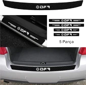 İndispensableyl Dfm İçin özel yeni uyumlu Aksesuar Oto Bağaj Ve Kapı Eşiği özel yeni sticker Set Karbon - 1