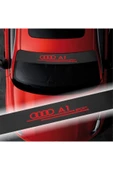 İndispensableyl Audi A1 İçin özel yeni uyumlu Aksesuar Oto Ön Cam Oto özel yeni sticker Karbon - 1