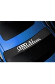 İndispensableyl Audi A1 İçin özel yeni uyumlu Aksesuar Oto Ön Cam Oto özel yeni sticker Karbon - 2