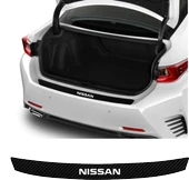 İndispensableyl Nissan Rall Raid İçin özel yeni uyumlu Aksesuar Oto Arka Tampon Bagaj Koruyucu özel yeni sticker 92*7 Cm - 1