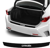İndispensableyl Citroen Ax İçin özel yeni uyumlu Aksesuar Oto Arka Tampon Bagaj Koruyucu özel yeni sticker 92*7 Cm - 1