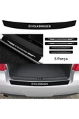 İndispensableyl Volkswagen Lt İçin özel yeni uyumlu Aksesuar Oto Arka Tampon Bagaj Koruyucu özel yeni sticker 92*7 Cm - 1
