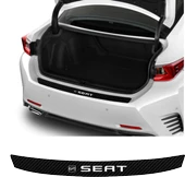 İndispensableyl Seat Alhambra İçin özel yeni uyumlu Aksesuar Oto Arka Tampon Bagaj Koruyucu özel yeni sticker 92*7 Cm - 1