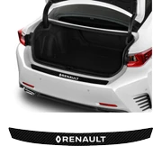 İndispensableyl Renault R21 İçin özel yeni uyumlu Aksesuar Oto Arka Tampon Bagaj Koruyucu özel yeni sticker 92*7 Cm - 1