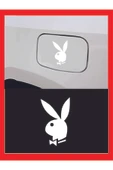 İndispensableyl Playboy Tasarım Oto özel yeni sticker 9*15 Cm - 2