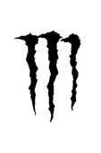 İndispensableyl Monster Pençe Oto özel yeni sticker Far Ve Cam özel yeni sticker Siyah 10*8,5 Cm - 1