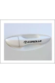 İndispensableyl Toyota Corolla İçin özel yeni uyumlu Aksesuar Kapı Kolu özel yeni sticker Set 8 Adet 13*1 Cm - 1