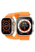 MadMedya Gs8 Watch 8 Ultra Max 49mm Kordon Kilitli Vidalı Android Ve Ios Uyumlu Watch 8 Ultra Turunc - 1