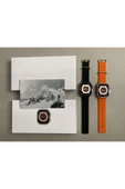 MadMedya Gs8 Watch 8 Ultra Max 49mm Kordon Kilitli Vidalı Android Ve Ios Uyumlu Watch 8 Ultra Turunc - 5