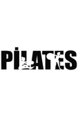 İndispensableyl Pilates Spor Dekoratif Duvar özel yeni sticker Siyah 105X40 cm - 4