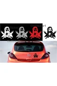 İndispensableyl Zülfikar Kılıcı Oto özel yeni stickeri Beyaz 30*30 Cm thumbnail 3