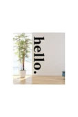İndispensableyl Hello Yazılı Dekoratif Duvar Süsü özel yeni sticker - 3