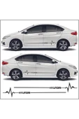 İndispensableyl Hyundai Era İçin özel yeni uyumlu Aksesuar Yan Şerit Oto Ritim özel yeni sticker - 1
