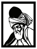 İndispensableyl Mevlana Duvar Dekor Sticker 40 X 52 Cm thumbnail 1