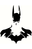 İndispensableyl Batman Duvar Dekor Sticker 40 X 44 Cm thumbnail 1
