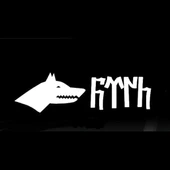 İndispensableyl Kurt Başı Ve Göktürkçe Türk Yazısı Sticker 10 X 4 Cm thumbnail 3