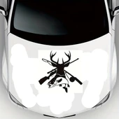 İndispensableyl Avcılık Trend Oto Kaput Sticker 63 X 66 Cm thumbnail 1