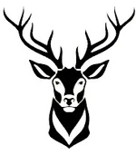 İndispensableyl Geyik 3 Arslan Duvar Dekor Sticker 45 X 45 Cm thumbnail 1