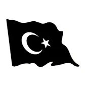 İndispensableyl Türk Bayrağı 5 Oto Kaput Sticker 45 X 30 Cm thumbnail 3