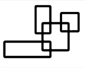 İndispensableyl Geometrik Desen 3 Duvar Dekor Sticker 72 X 60 Cm - 1