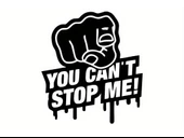 İndispensableyl İstersen Beni Durdur Oto Arka Cam Sticker 14 X 16 Cm - 1