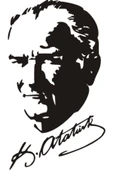 İndispensableyl Kemal Atatürk Ve İmzası Sticker 20 X 13 Cm thumbnail 1