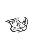 İndispensableyl Oto Rhino Sticker 58 X 35 Cm - 1