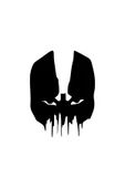 İndispensableyl Batman Kurukafa Sticker 10 X 13 Cm thumbnail 1