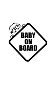 İndispensableyl Baby On Board Minions Sticker 10 X 10 Cm thumbnail 1