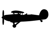 İndispensableyl Pervaneli Uçaklar 1 Sticker 15 X 6 Cm thumbnail 1