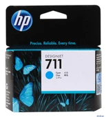 HP 711 Cyan Mavi 29ML Plotter Kartuşu CZ130A - 1