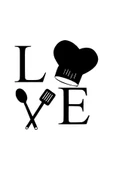 İndispensableyl Love Cooking Sticker 10 X 11 Cm thumbnail 1