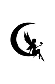 İndispensableyl Peri Kızı Sticker 10 X 11 Cm - 1