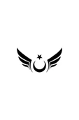 İndispensableyl Kanatlı Türk Bayrağı Sticker 10 X 5 Cm - 1