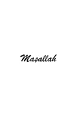 İndispensableyl Maşallah Sticker 10 X 2 Cm thumbnail 1