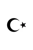 İndispensableyl Ay Yıldız Sticker 10 X 7 Cm - 1