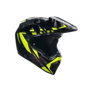 AGV KASK/AX-9 MULTI PLK STEPPA CARBON GREY YELLOW FLUO - 1